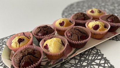 Muffiny s kousky čokolády