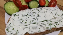 Pažitkový tvaroh