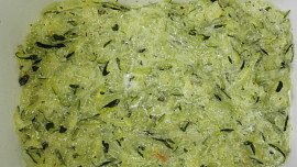 Lasagne s cuketovou omáčkou