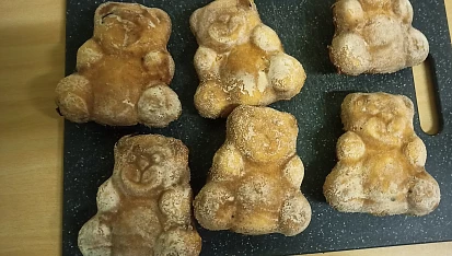 Banánovo čokoládové muffiny s arašídovým máslem