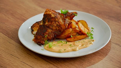 Kuřecí rychlovka v pikantním solamylovém těstíčku