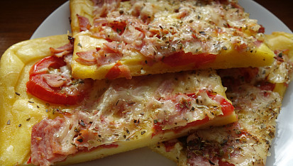 Rychlá levná buchto - pizza
