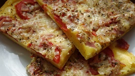 Rychlá levná buchto - pizza