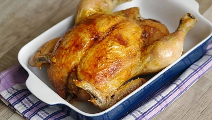 Pečené kuře podle Mišky Kuličky, Pečené kuře podle Mišky Kuličky