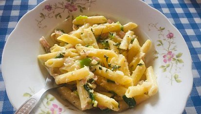 Penne à la co dům dal, Hotové těstoviny :)