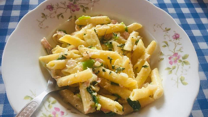 Penne à la co dům dal, Hotové těstoviny :)