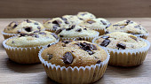 Recept na rychlé muffiny s kousky čokolády, Povedené muffinky