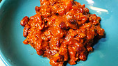 Chilli con carne (Jídlo nefotogenické, ale velká dobrota )