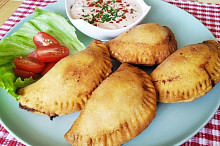 Čebureky - smažené masové kapsy