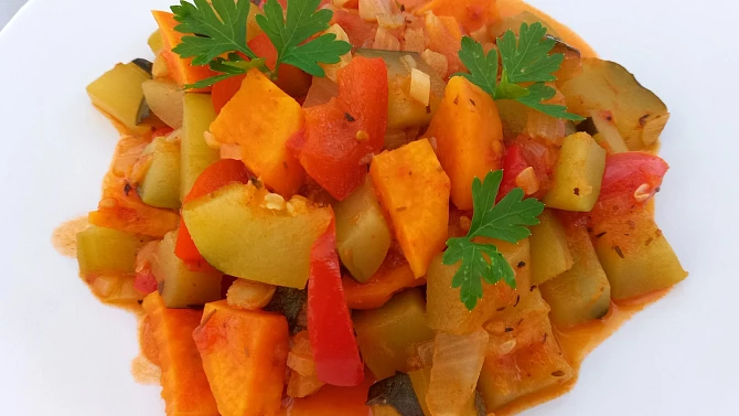 Ratatouille s batátem