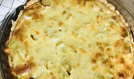 Cibulový quiche s gorgonzolou