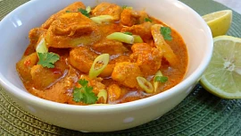 Indické lemon chicken (kuře na citronech)