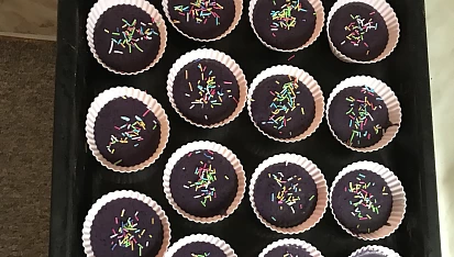 Muffiny, s čím je máte rádi, Ostružinové muffiny 