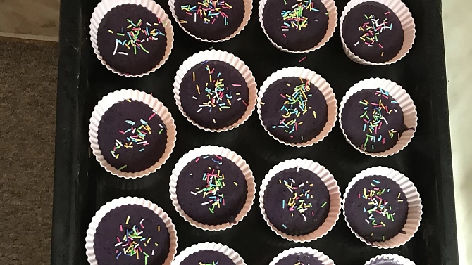 Muffiny, s čím je máte rádi, Ostružinové muffiny 