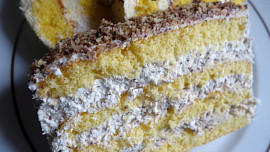 Báječný Margot dort / řez