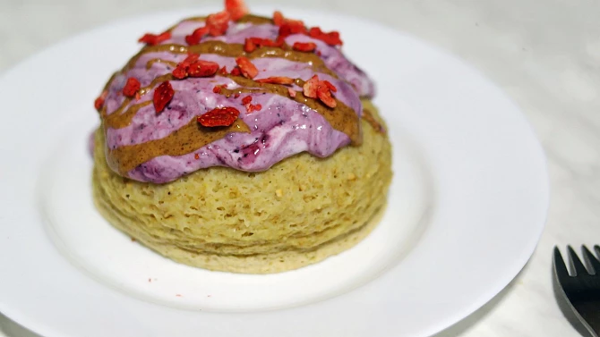 Banánový mugcake, Banánový mugcake
