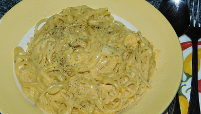 Špagety "Alfredo"