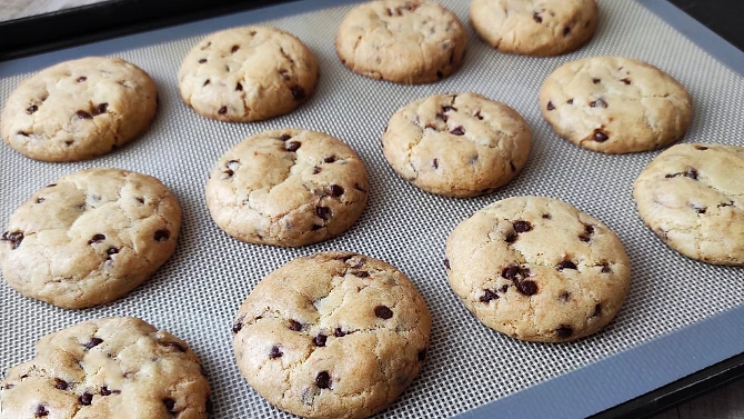 Vegan sušenky s čokoládou, Vegan sušenky s čokoládou