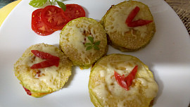 Zapečená cuketa s tofu