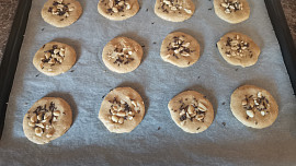 Arašídové sušenky (cookies)