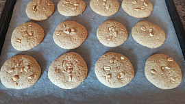 Arašídové sušenky (cookies)