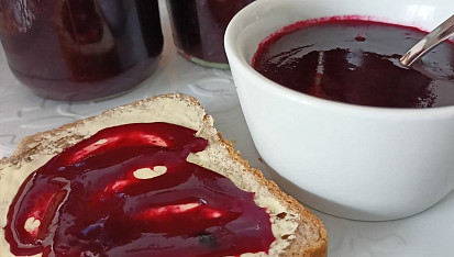 Marmeláda z arónie s kardamomem a rumem, Marmeláda z aronie s kardamonem a rumem