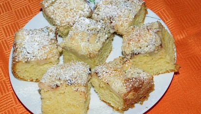 Hruškovo-jablečné řezy s vůní kokosu