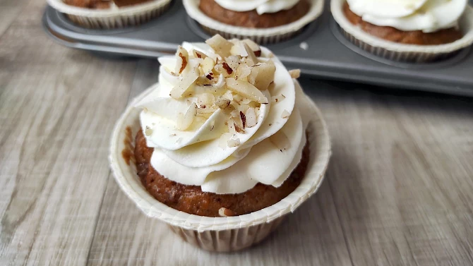 Mrkvové cupcakes, Mrkvové cupcakes