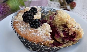 Ostružinové muffiny