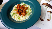 Risotto s liškami