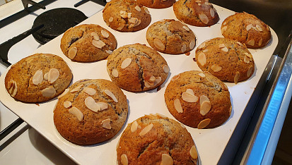 Švestkové muffiny