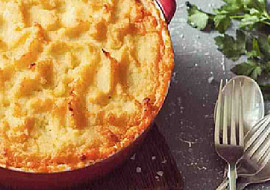 Britský Cottage Pie s kořenovou zeleninou podle The 1:1 Diet (Britský Cottage Pie s kořenovou zeleninou)