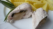 Dietní kuřecí závitky s jablkem a šalvějí