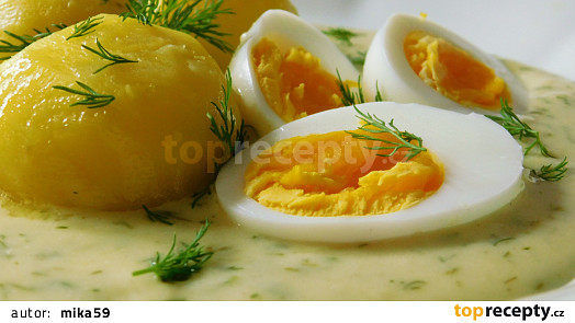 Koprovka s bramborem a vejcem