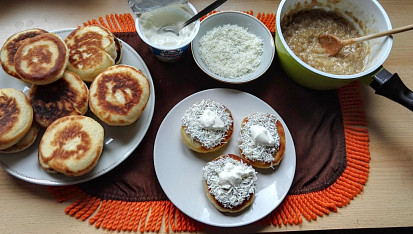 Maminčiny vdolky s hruškovými povidly