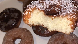 Nadýchané donuty