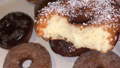 Nadýchané donuty