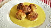 Dýňová omáčka a bramborovo-květákové krokety (Dýňová omáčka a bramborovo-květákové krokety)