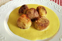 Dýňová omáčka a bramborovo-květákové krokety