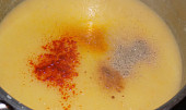 Tykvová polévka s kaki