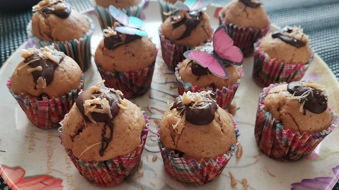 Karamelové muffiny (Lotus)