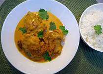 Máslové kuře z indické kuchyně