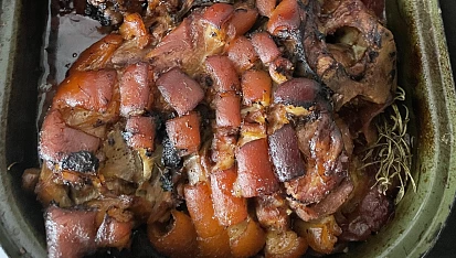 Vepřové koleno podle Kuby, Vepřové zadní koleno