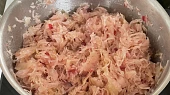 Vepřové koleno podle Kuby, Zelí s brusinkami