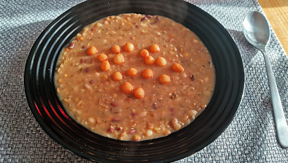 Hrstková polévka (snadná)