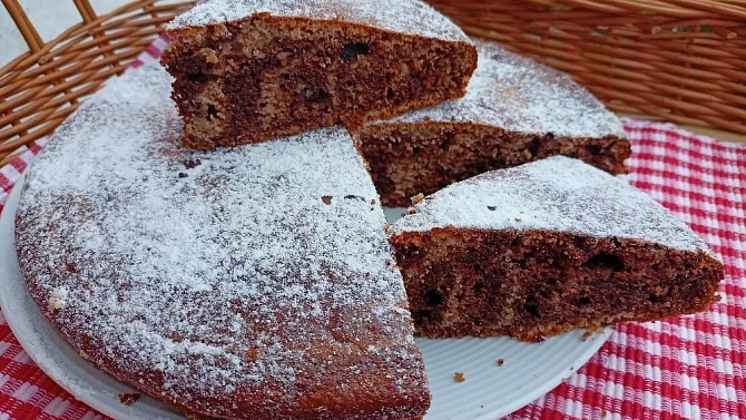 Smetanová buchta s čokoládou, Smetanová buchta s čokoládou