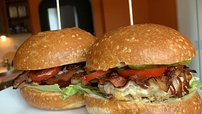 Domácí burger