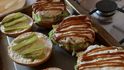 Domácí burger
