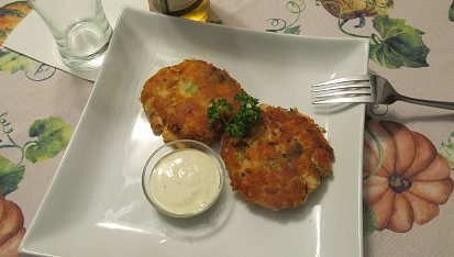 Rybí  dortíky, Rybi placicky s Tatarskou omackou