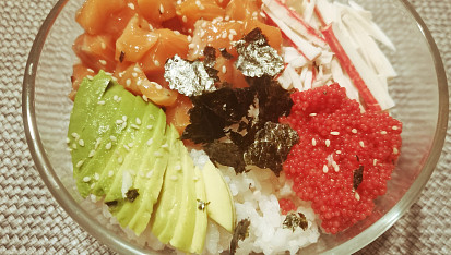 Salmon bowl (lososový)